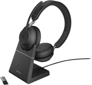 Jabra Evolve2 65 Link380a MS Stereo Stand Black Office Headset