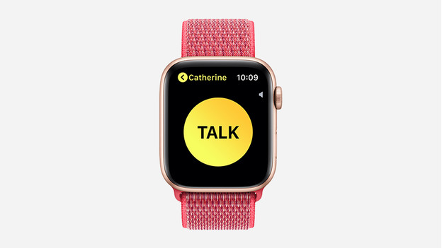 Start a walkie talkie conversation