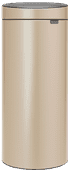 Brabantia Touch Bin 30L Metallic Gold 30L trash cans