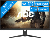 AOC C32G2ZE/BK curved gaming monitor