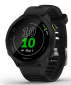 Garmin Forerunner 55 Black smartwatch you can experience in one of our stores