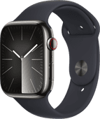 Apple Watch Series 9 4G 45mm Graphite Stainless Steel Sport Band M/L Apple Watch Series 9