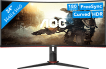 AOC CU34G2XP/BK curved gaming monitor