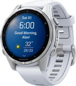 Garmin Fenix 8 Silver/White 43mm smartwatch you can experience in one of our stores