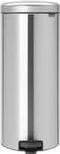 Brabantia NewIcon Pedal Trash Can 30L Matte Steel 30L trash cans