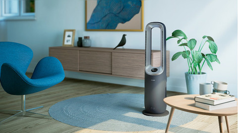 Air purifiers with fan function