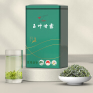 味独珍2024新茶玉叶甘露绿茶叶明前蒙顶甘露高山茶蒙顶山茶耐泡散装罐装 1罐250克