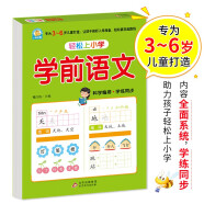 幼小衔接一日一练 学前语文 轻松上小学全套整合教材 大开本 适合3-6岁幼儿园 一年级 幼升小语文练习 幼儿园大班学前入学准备幼升小练习册