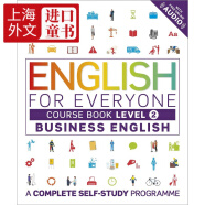 DK人人学英语 商务英语2 课本 英文原版 DK-English for Everyone:Business English Level2 Course Booka