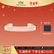 丹尼尔惠灵顿（DanielWellington）DW手镯时尚首饰开口手环情侣对镯新年礼物送女友DW00400010