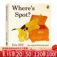 现货即发 spot 小波系列英文原版绘本 幼儿启蒙 where’s spot 儿童纸板翻翻书 Eric Hill小玻在哪里 Where is Spot