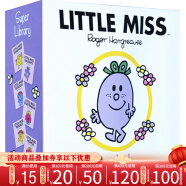 英文原版绘本 LIttle Miss 6册奇先生妙小姐超级图书馆情商启蒙纸板书