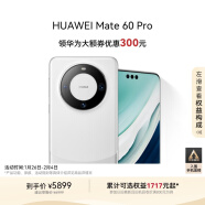 华为（HUAWEI） Mate 60 Pro白沙银12GB+512GB 卫星通话 超可靠玄武架构  旗舰鸿蒙智能手机