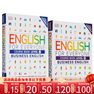 英文原版 DK新视觉 人人学英语 职场商业英语图解 2册 English for Everyone Business English Course 1 2 雅思托福用书 . 绿山墙图书