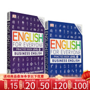 英文原版DK新视觉 人人学英语 职场商业英语图解 2册 English for Everyone Business English Practice 1 2自学书籍 雅思托福用书 . 绿山墙图书