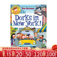 英文原版 我的疯狂学校漫画版 第3本  My Weird School Graphic Novel: Dorks in New York! 搞怪校园故事 儿童章节小说 绿山墙