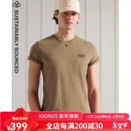 superdry极度干燥男士T恤短袖套头潮流新款 BROWN S