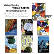 预售 Vintage Classics Virginia Woolf 伍尔夫经典系列6册 英文原版 自己的房间 达洛维夫人 到灯塔去 弗吉尼亚伍尔芙