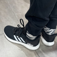 阿迪达斯 （adidas）透气休闲跑鞋GY5095 GW4832 GW4832黑白 40