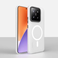 迈博旅MBL【新机首发】适用小米15手机壳磨砂亲肤xiaomi15Pro隐砂壳磁吸防摔防爆抗指纹手机套全包软边简 隐砂白【四角隐气囊-新机顶配】肤感磁吸 小米15