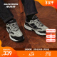 斯凯奇（Skechers）2024新款复古行迹系列户外绑带运动鞋时尚百搭潮流 237067-CCBK 木炭色/黑色 43