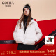 歌莉娅（GOELIA）预售| 新年红品【95白鹅绒】羽绒服轻薄保暖立领外套1CCL8B0B0 05W米白 S