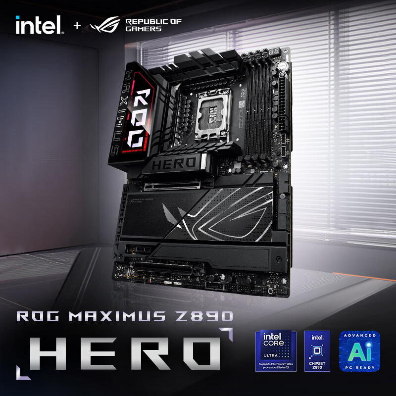 ROG MAXIMUS Z890 HERO  ֧ CPU 285K/265K/265KF (Intel Z890/LGA 1851 4699Ԫ