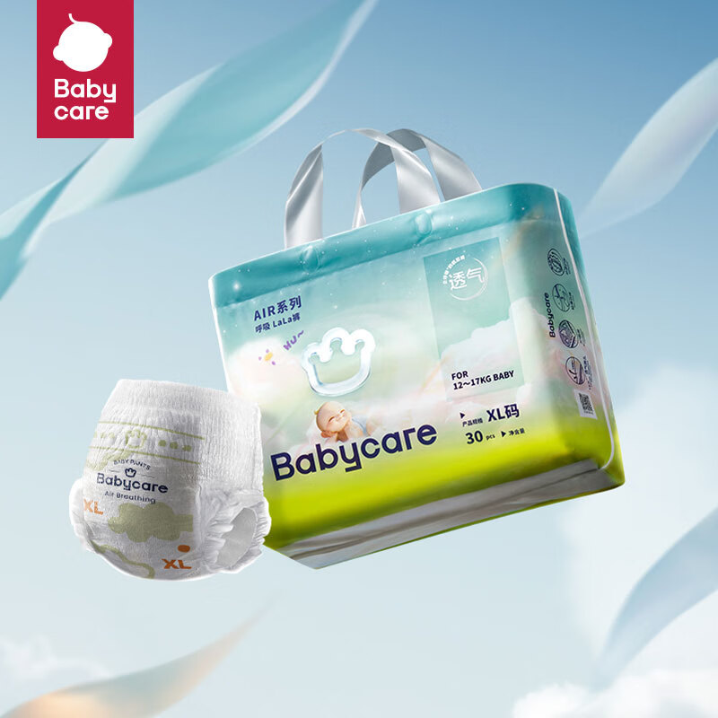 bc babycareֽAirճ͸Ӥ׶ʪ׷ƨƨ lala㡿XL30Ƭ(12-17kg) 55Ԫ2110Ԫ