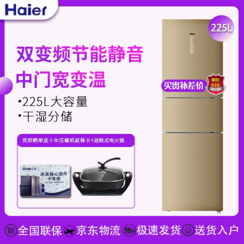 海尔（Haier）BCD-225WDGK