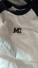 MO&Co.冬季MC刺绣黑白插肩袖长袖棉质宽松T恤MBB4TEE002moco 本白色-第2批 M/165 晒单实拍图