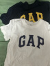 GAP【两件套】男女幼童2024春秋新款LOGO棉质短袖T恤404338 晒单实拍图