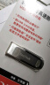 闪迪（SanDisk）128GB USB3.2 U盘 CZ550黑色 安全加密 数据恢复 学习电脑办公投标 小巧便携 车载 大容量优盘 实拍图