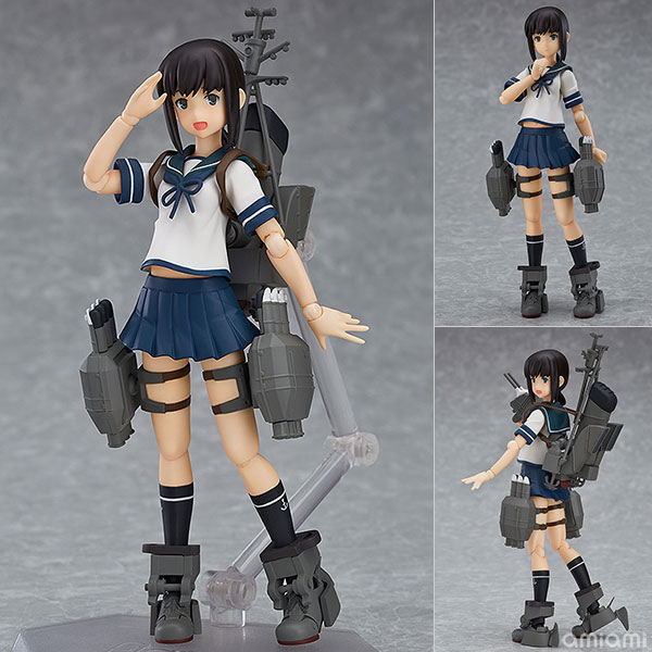 【中古】【特典】figma 艦隊これくしょん-艦これ- 吹雪(GOOD SMILE ONLINE SHOP限定)[マックスファクトリー]