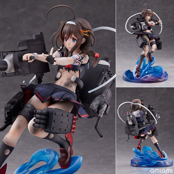 【中古】艦隊これくしょん-艦これ- 時雨改二-決戦mode- 1/7 完成品フィギュア[ベルファイン]