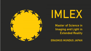 IMLEX logo Master of science in imaging and light in extended reality