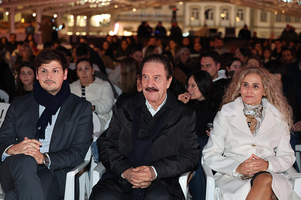 Paulo Santos, Fernando Ruas e Mara almeida