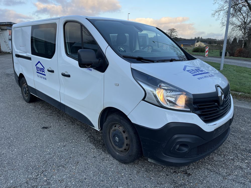 Renault Trafic 1,6 dci 6 osobowy brygadówka doka (jak opel vivaro)