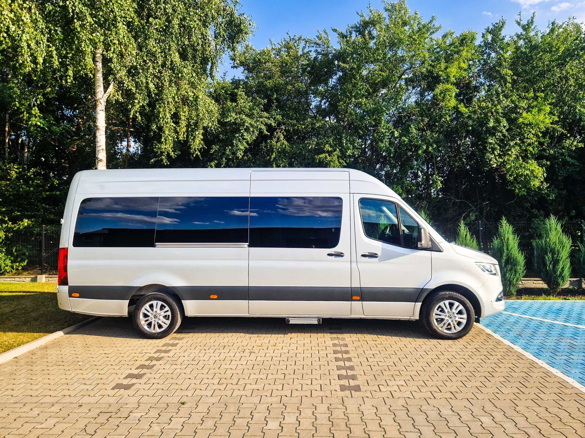 Bus wynajem MERCEDES SPRINTER VIP 9-Osobowy WINIETY Wypożyczenie BUSA