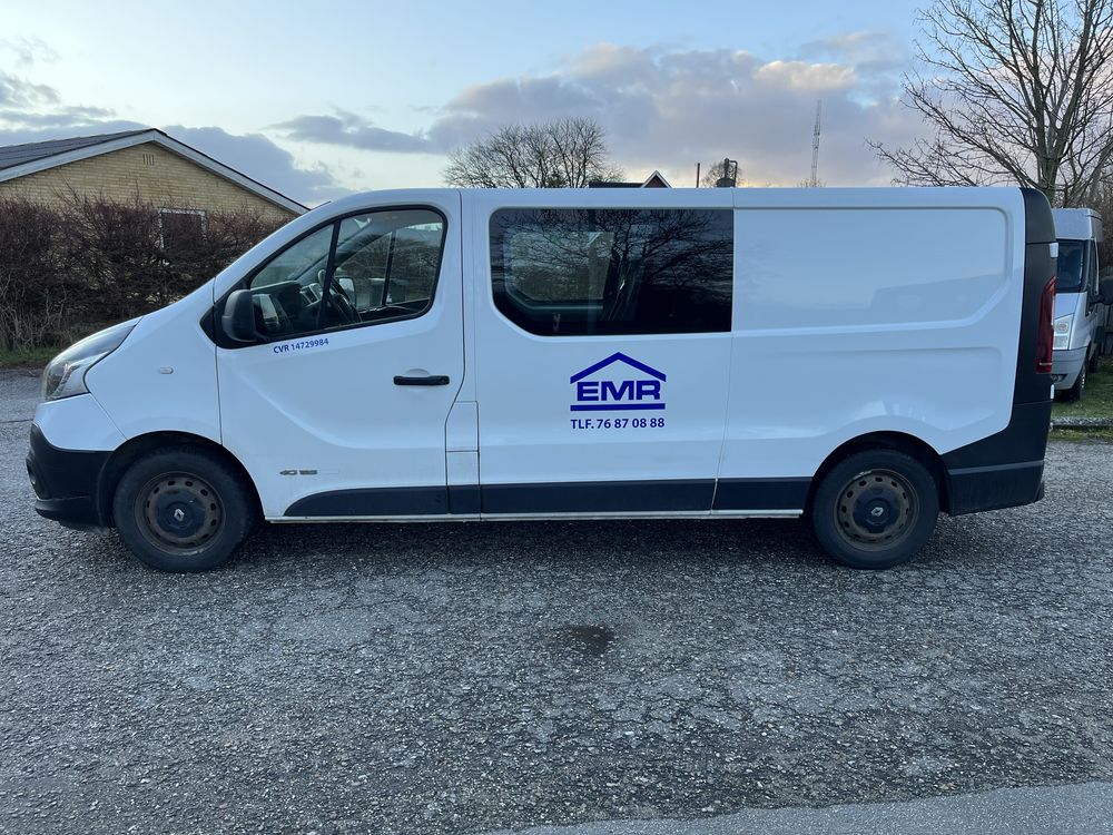 Renault Trafic 1,6 dci 6 osobowy brygadówka doka (jak opel vivaro)