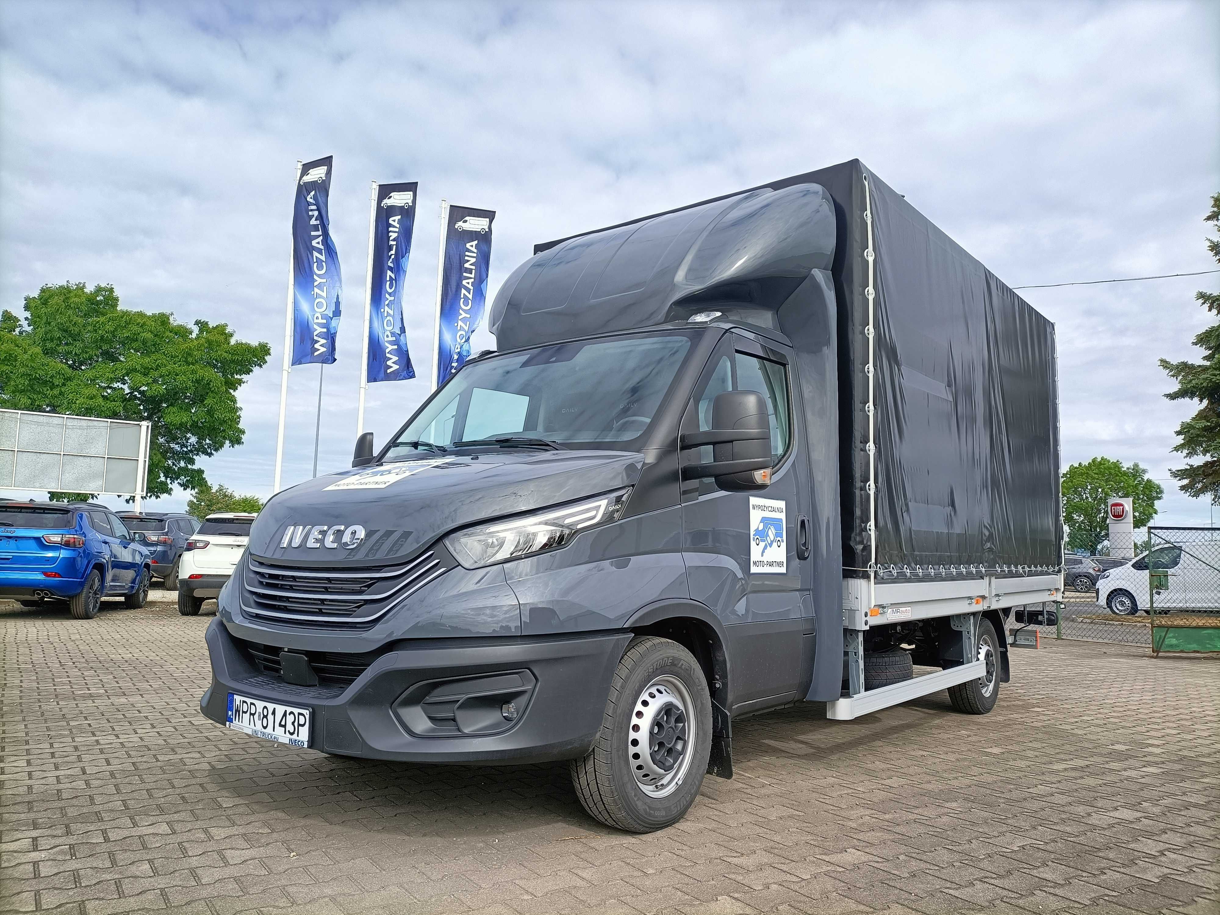 Wynajem Iveco Daily Plandeka z windą Winda/Firanka/Dostawczy LEGNICA