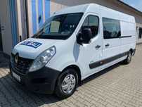 Renault MASTER  DOKA 7 Osób, Klimatyzacja AC, 170KM, Import Austria, 2017r, Stan Bdb