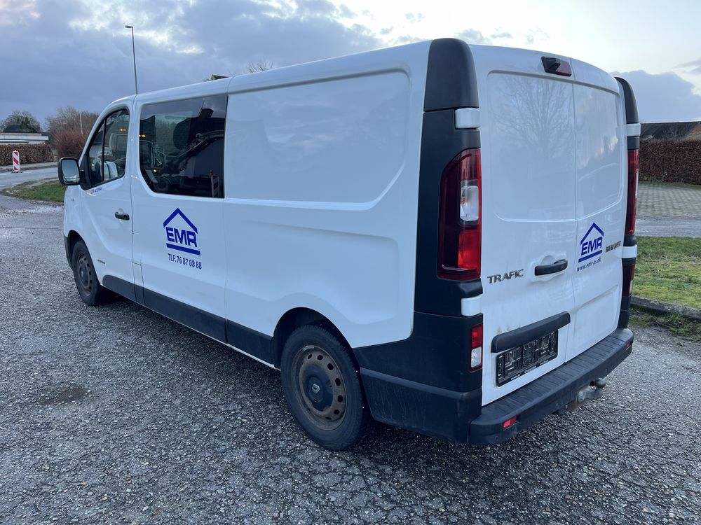 Renault Trafic 1,6 dci 6 osobowy brygadówka doka (jak opel vivaro)