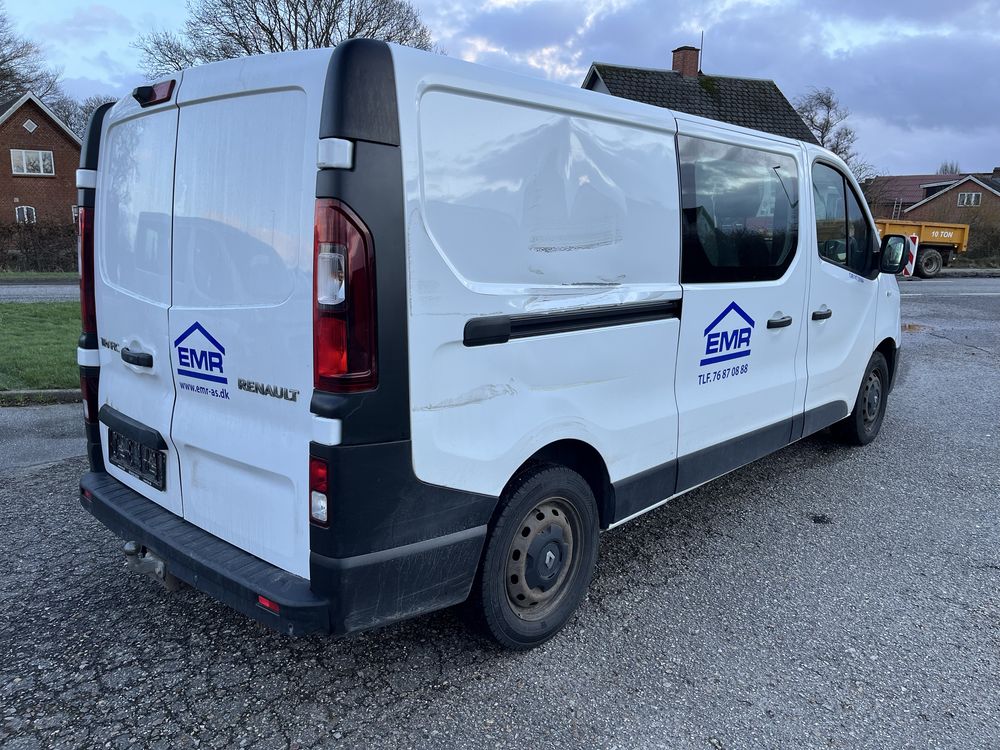 Renault Trafic 1,6 dci 6 osobowy brygadówka doka (jak opel vivaro)