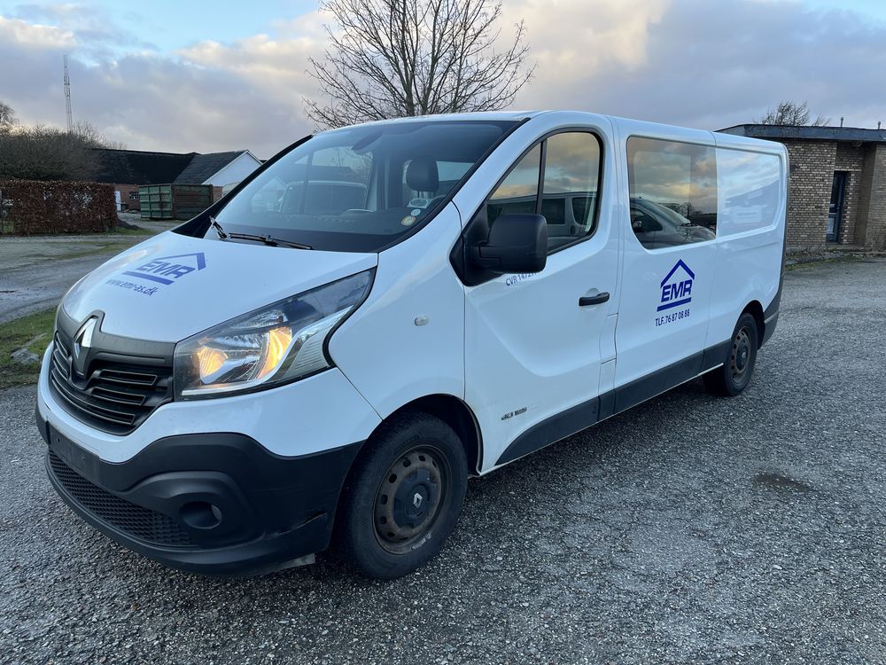 Renault Trafic 1,6 dci 6 osobowy brygadówka doka (jak opel vivaro)