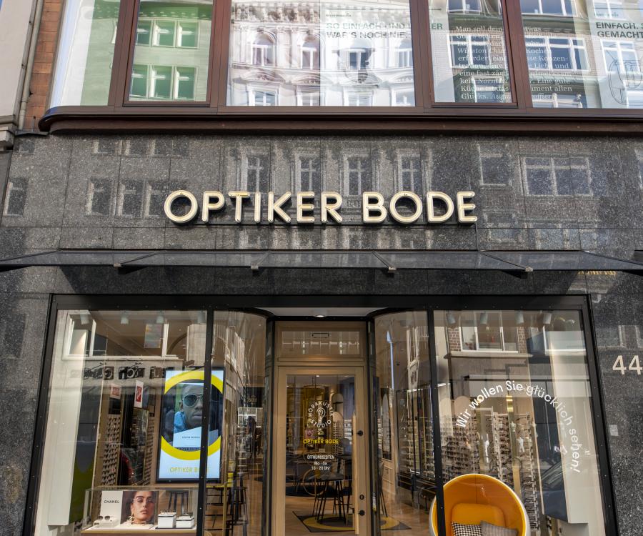 Foto: Neue Markenidentität und Store-Redesign von Optiker Bode...