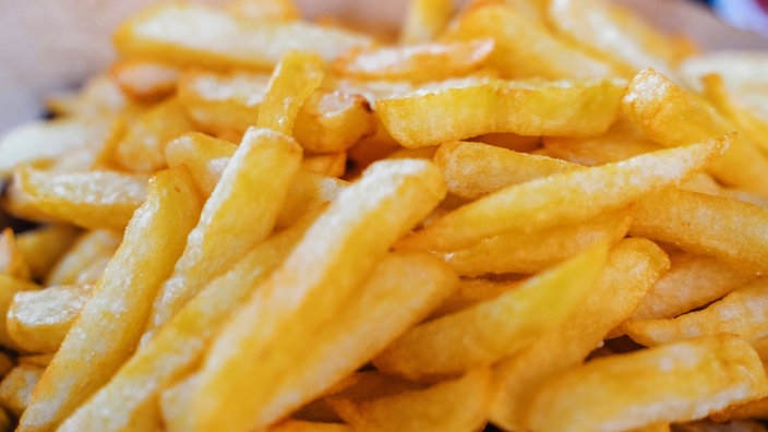 Eine Portion Pommes