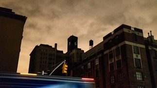 Blackout Manhattan, verursacht durch Hurricane Sandy