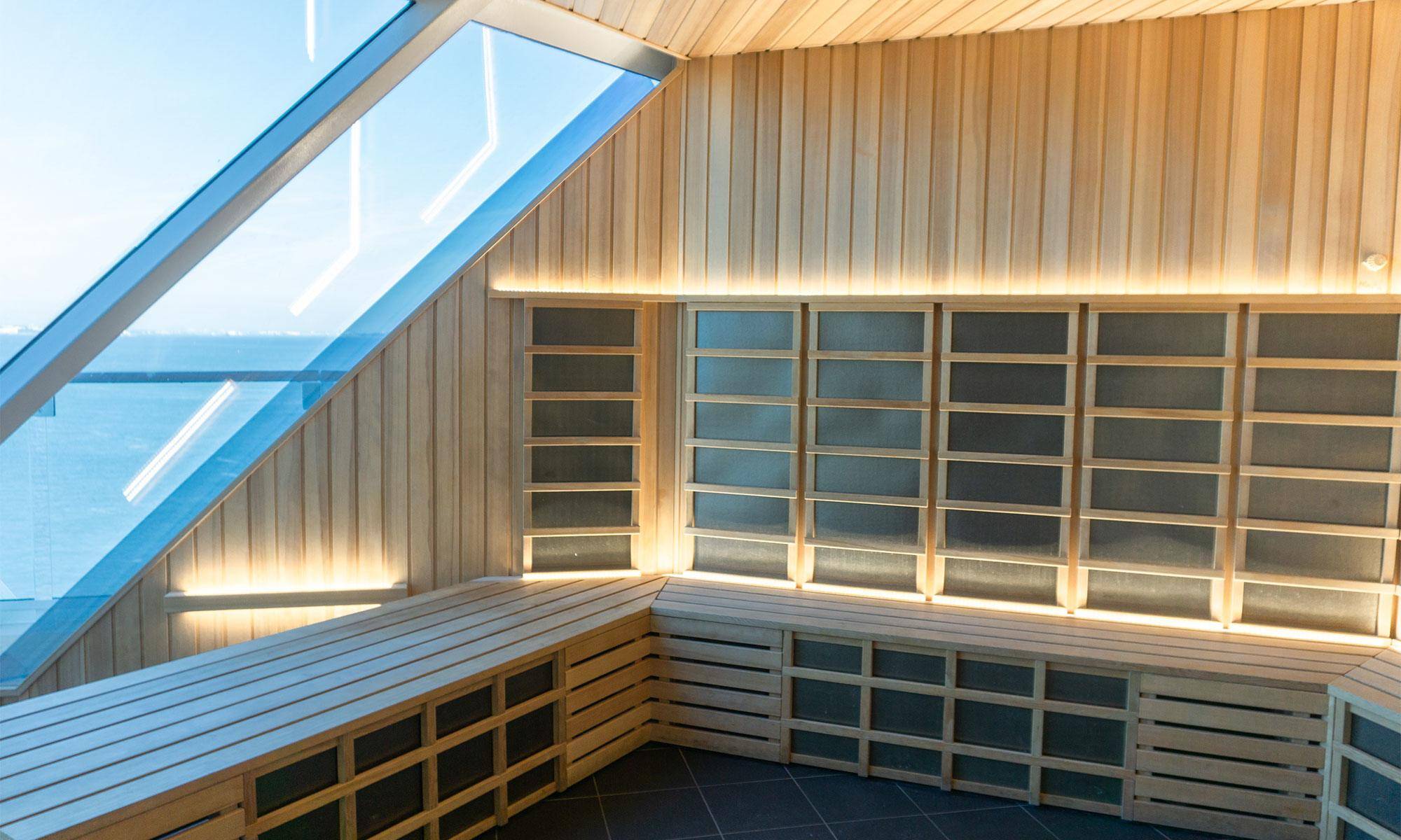 Celebrity Edge Sauna