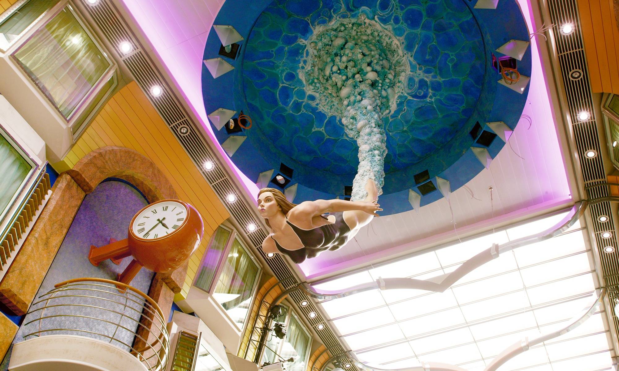 Freedom of the Seas Celing Art