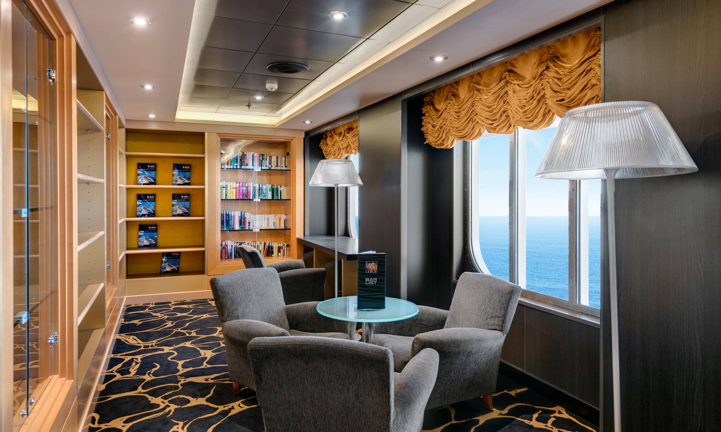 MSC Armonia Lounge & Library